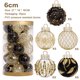 thumbnail image 2 of Decoraciones navideñas de 6 cm, 25 piezas Bola colgante para árbol de Navidad Bolas colgantes para árbol de Navidad Bolas colgantes de Navidad Decoración Decoración Decoración navideña, 2 of 5