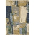 thumbnail image 4 of Oriental Weavers Soleri Wool Blend Area Rug - SOL05 - 6'7" x 9'6" - in Blue/ Green - Modern Style, Wool Blend, Dining, Living Room Rug, 4 of 5
