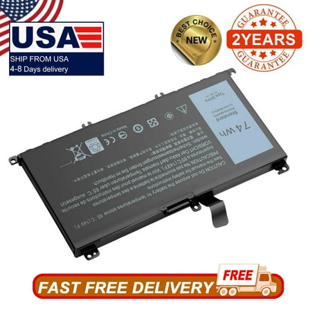 357F9 Battery 74Wh For Dell Inspiron 15 7000 Gaming Series 7559 7557 7567 7566