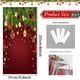 thumbnail image 3 of Tapiz Colgante de Tela para Puerta Navideña | Decoración Navideña para Puerta Principal | Diseño de Feliz Navidad y Año Nuevo | Decoración Duradera y Plegable para Fiestas de Invierno, Ideal para Eve, 3 of 6