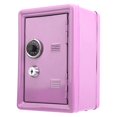 thumbnail image 4 of HUCHA Para Niños y Niñas, Hucha de 7 Pulgadas con contraseña y 2 Llaves, Juguetes seguros de metal para niños y niñas, caja fuerte para documentos de dinero y objetas de valor, 4 of 7