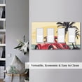 thumbnail image 5 of Hand Drawing Car Beach Summer Holiday Switch Cover Decorative Wall Plate / 4-Gang Screwless / Standard Size 4.5x8 in, 5 of 5