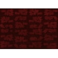 thumbnail image 1 of Ahgly Company Indoor Rectangle Abstract Red Modern Area Rugs, 5' x 7', 1 of 4