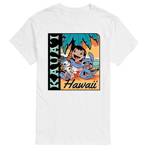 Disney - Lilo & Stitch - Lilo Stitch Kauai - Men's Short Sleeve Graphic T-Shirt