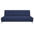 thumbnail image 3 of Sofa Cama Reclinable El Bazar Store New York Azul Marino, Futon 3 posiciones, Sala, Love Seat, 3 of 7