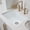 White, variant on Ruvati Rvl2707 Fiamma 26-1/2" Undermount Single Basin Fireclay Kitchen Sink - White