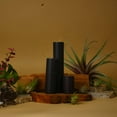 Black Pillar Candles