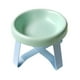 thumbnail image 5 of Comedero elevado para perros con soporte para proteger el cuello y dispensador de agua. Verde, 5 of 8