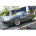 thumbnail image 2 of Extreme Online Store for 1995-1998 Nissan 240SX S14 | EOS Tape-On Smoke Tinted Side Vent Window Deflectors Rain Guards, 2 of 11