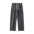 thumbnail image 5 of Pantalones vaqueros holgados para hombre, ropa de calle Harajuku, informal, de pierna ancha, sencilla, japonesa, novedad, 5 of 5