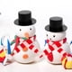 thumbnail image 4 of 1 Kit para hacer un mini muñeco de nieve de arcilla, kit de manualidades navideñas para hacer muñecos de nieve., 4 of 7