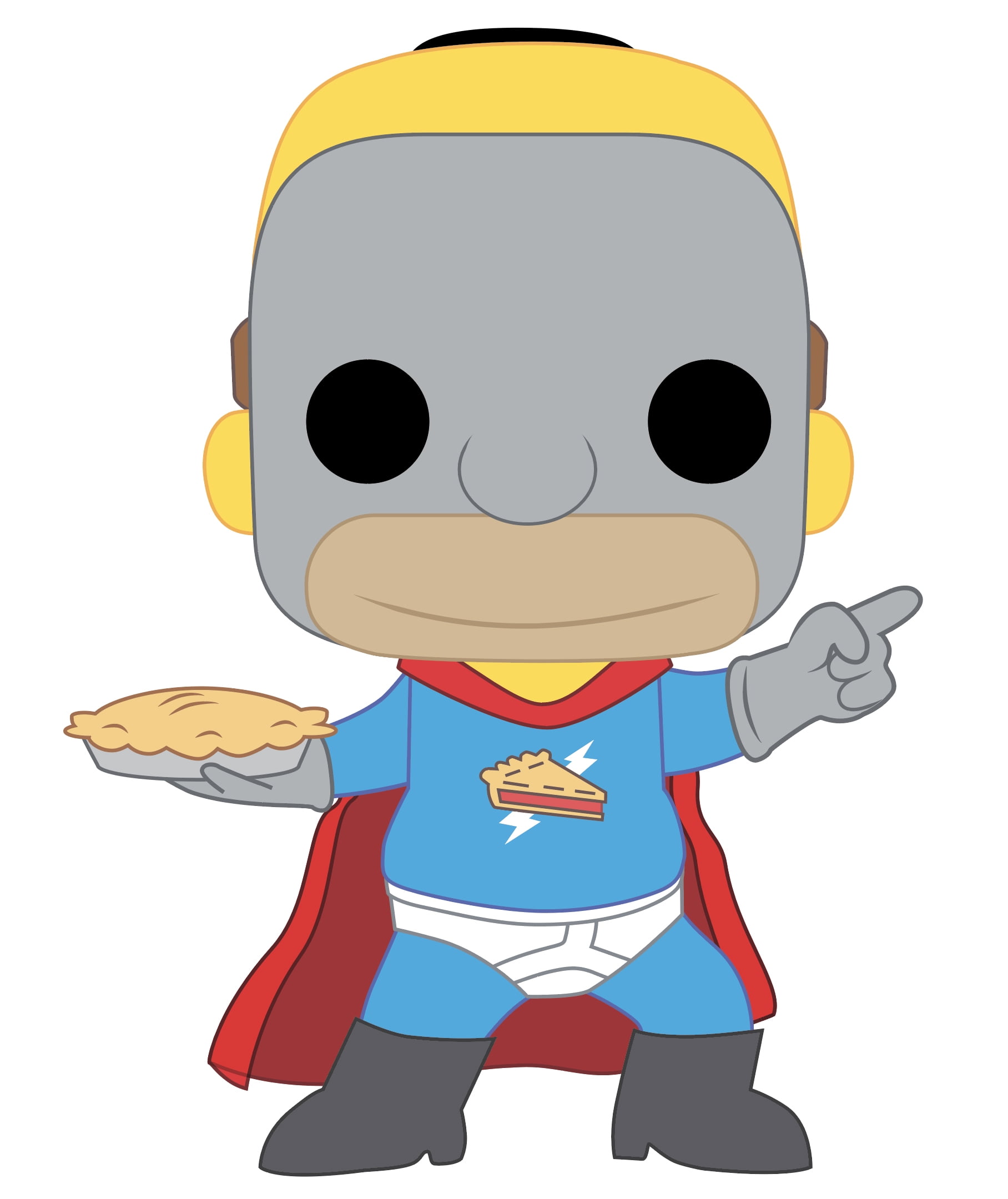 Funko POP Animation: Simpsons S2- Homer-PieMan - Walmart.com