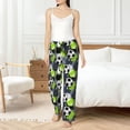 thumbnail image 4 of Fuzoiu Football Print Women's Pajama Pants,Lounge Pants with Drawstring and Pockets, Casual Pjs Sleep Bottoms, Women's Sleep Pants-Small, 4 of 6