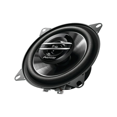 Pioneer - 4" 2-Way Car Speakers with Mica-Filled IMPP Cones (Pair) - Black