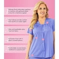 thumbnail image 5 of Pyjama à Manches Courtes pour Femmes, Violet Victoire, 5 of 5