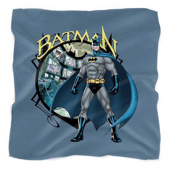 Batman Joker Case Files Bandana (21 in x 21 in)