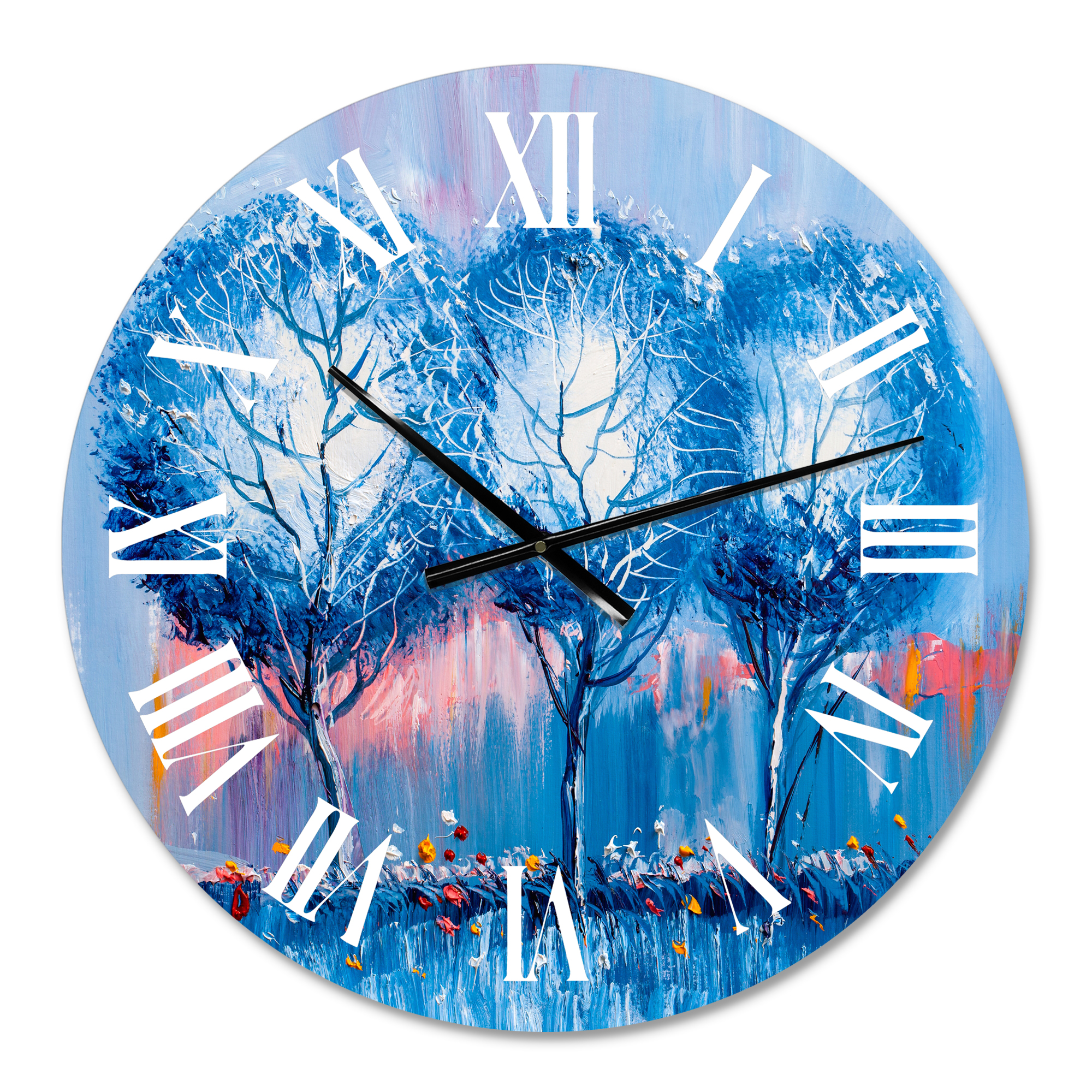 Designart 1 in Quartz Modern/Contemporary Wall Clock