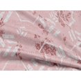 thumbnail image 4 of oneOone Rayon Pink Salmon Fabric Hexagon Geometric Fabric For Sewing Printed Craft Fabric By The Yard 56 Inch Wide, 4 of 5