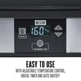 thumbnail image 3 of Weston 6 Tray Electric Food Dehydrator Machine with Digital Timer, Adjustable Thermostat, 500 Watts, Black, 3 of 8