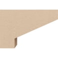 thumbnail image 3 of 2"W x 6"D x 4"H Classic Clemmons Rough Cedar Woodgrain TimberThane Corbel, Primed Tan, 3 of 6