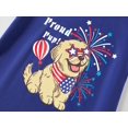 thumbnail image 3 of Beezizac Summer 4th of July Pajamas for Girls – Cute Puppy PJS Ultra Soft Jammies Set Size 12, 3 of 7
