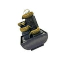 thumbnail image 1 of 3-Tier Desktop Water Fountain Decor W/LED US 110 V , Simple BUT Elegant C, 1 of 9