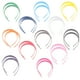 thumbnail image 5 of 24 diademas anchas con hebilla, color caramelo, de plástico, para el pelo de mujeres y niñas (colores variados), 5 of 5