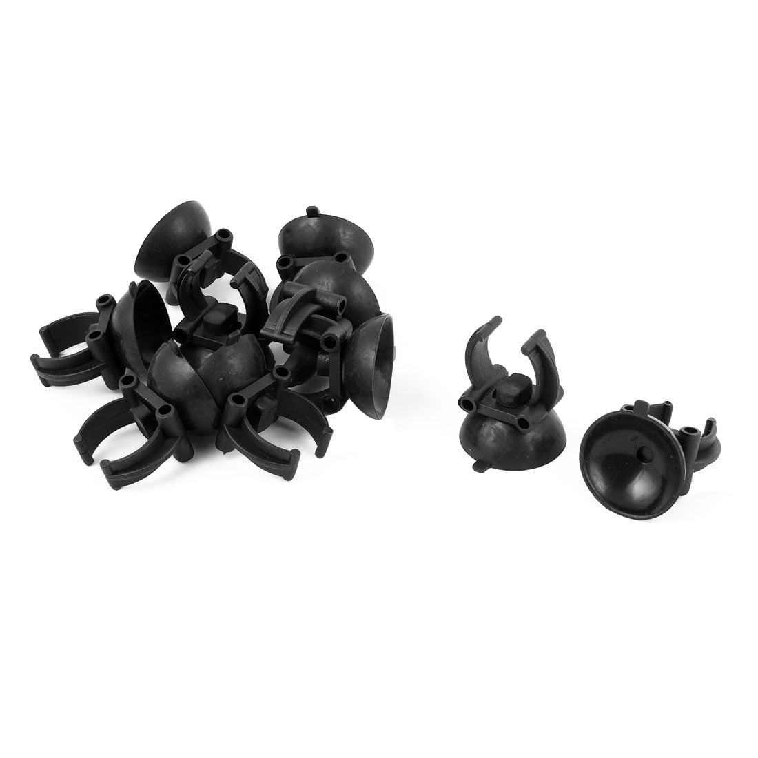 Aquarium Air line Pipe Holder Heater Clips Clamps Suction Cups 33mm Dia