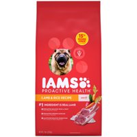 Iams Proactive Health Adult Dry Dog Food Lamb and Rice, 7 lb. Bag