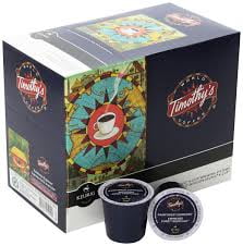 Timothy's Coffee Pods Keurig K-Cup Decaffeinated Colombian 96 Count