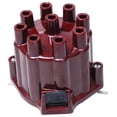 thumbnail image 3 of MSD Ignition Distributor Cap 8437 For Use With Chevy V8 Engines; Standard Cap; Bolt Down; Socket Style Posts; Brown, 3 of 5