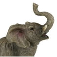 thumbnail image 5 of Safari Wildlife Adorable Male Tusked Elephant Trumpeting Collectible Figurine, 5 of 9