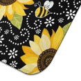 thumbnail image 5 of Sunflower Themed Dish Rack Pad, Microfiber Drying Mat for Kitchen Countertop, Foldable and Absorbent 16x18 Inch Size, 5 of 7