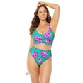 thumbnail image 4 of Swimsuits for All Cut Out Longline Bikini Set, 4 of 6