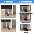 thumbnail image 4 of EGYMEN Foot Handle, Hygienic Pedal Pull for Trash Cabinets, Hands-Free Cabinet Opener, Stainless Steel Drawer Handle, Convenient Kick Handle for Easy Access, 4 of 5