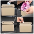 thumbnail image 3 of Portable Car Trash Can with Lid Car Dustbin Can Leakproof Vehicle Trash Bin, 3 of 8