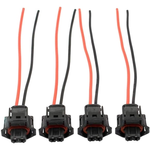4 Fuel Injector Connector Pigtail Harness for LLY LBZ LLM 6.6L Duramax Universal