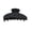 Black, variant on Slip proof Hair Clip Firm Hold Quick Styling Comfortable Plastic Hair Clamp For Gym Office Or Casual Wear