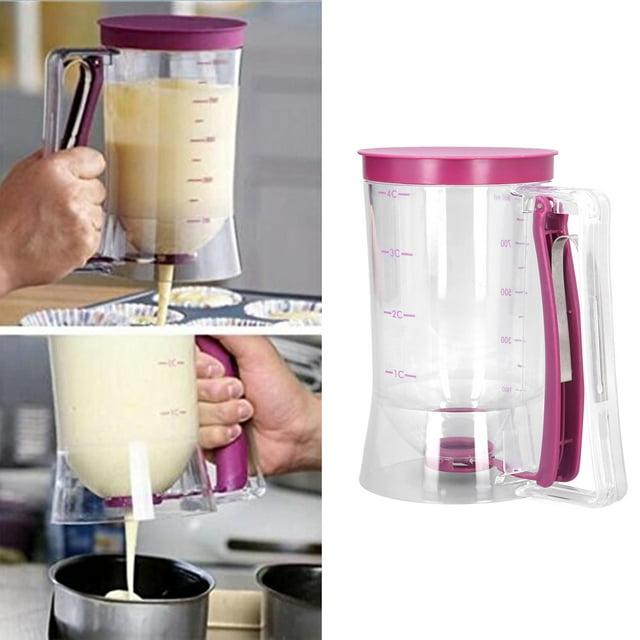 Pancake Dispenser, Pancake Pourer Sufficient Capacity Handle for Baking for Waffles for Kitchen