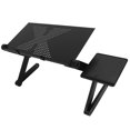 thumbnail image 1 of Adjustable Laptop Stand, Ergonomic Laptop Riser with 360 Rotating Base, Mouse Plate, Aluminum Laptop Stand, Foldable Laptop Riser, 1 of 7