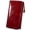 2- Waxed Red-Genuine Leather, variant on Women's Genuine Leather Wallet Rfid Blocking Multi Card Holder With Cell Phone Pocket Mothers Day Gifts