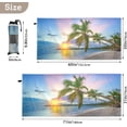 thumbnail image 4 of SKYSONIC Beach Towels 30"x60", Sunrise Tropical Beach Palm Trees Camping Towels Sand Free Beach Towel, Large Beach Towels Quick Dry Bath Travel Towels Pool Yoga Beach Mat for Men Women, 4 of 7