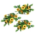thumbnail image 3 of Sunflower String Lights, Battery Powered Flower String Lights Bright Lights Fairy Lights 3 Pcs 7.8ft 20 LED  For Backdrop, 3 of 8