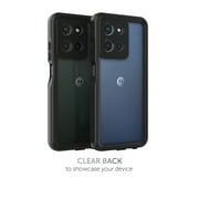 Body Glove Tidal Waterproof Phone Case for Motorola moto g (2025) - Black/Clear
