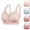 Beige, variant on Women's Non Magnetic and Steel Ring Ruffled Summer Womens Bras Bra with Thin Cup Lace Bra