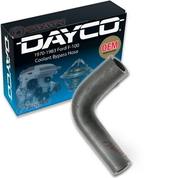 Dayco Engine Coolant Hose compatible with Ford F-100 4.2L 5.0L V8 1970-1983