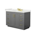thumbnail image 7 of Wyndham Collection Wcf292948s-Qtz-Us3mxx Miranda 48" Free Standing Single Basin Vanity Set, 7 of 7