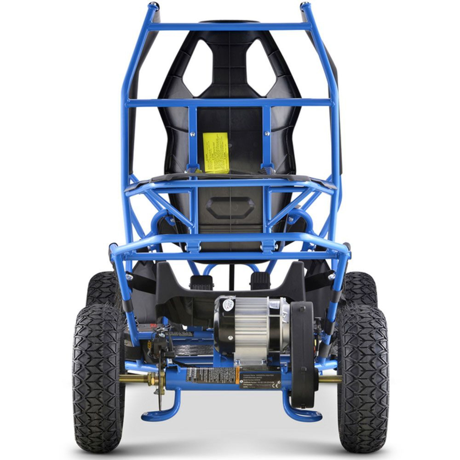 MotoTec Maverick Electric Go Kart 36v 1000w Blue - image 4 of 8