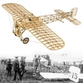 thumbnail image 1 of AVIÓN DWH VX14 1:23 Escala de 380 mm Airplano Airplano Estós Modelo Modelo de Constructucción de Bricolaje de Madera Bleriot XI Airplano Kit de Aeronave de Bricolaje Con Caja de, 1 of 7