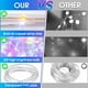 thumbnail image 3 of 100 luces LED de cuerda para exteriores, cadena de luces con pilas de 33 pies, 8 modos de luces de hadas impermeables, luces de piscina alimentadas por USB con control remoto para trampolín, camping,, 3 of 5